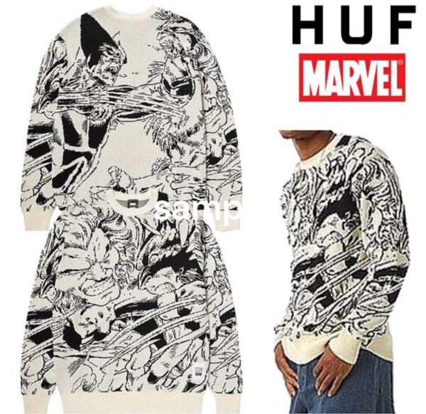 新品 HUF ニットセーター Mサイズ