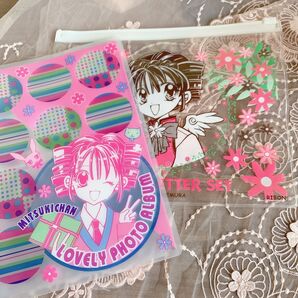 種村有菜 満月をさがして フォトアルバムとビニールポーチ りぼん付録 ミツキちゃん