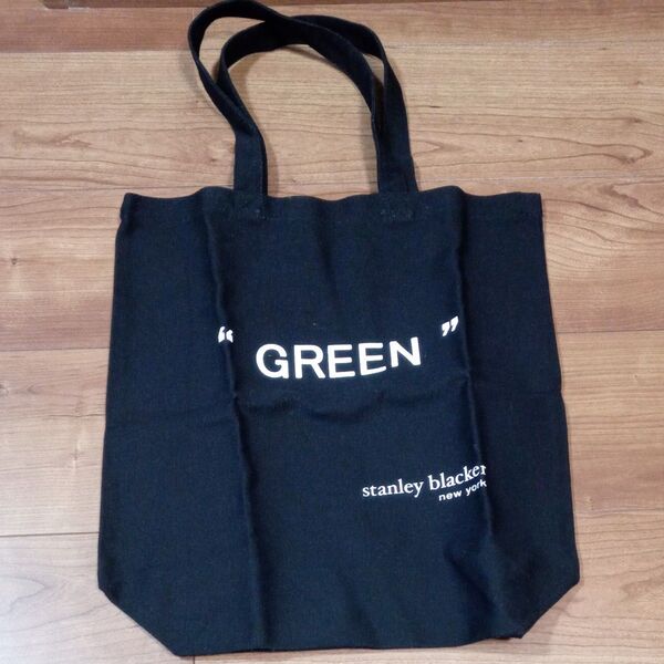 stanley blacker "GREEN" トートバッグ エコバッグ