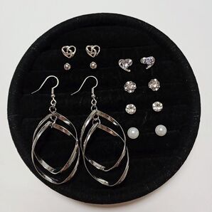 レディース アクセサリー ピアス まとめ売り シルバー 7ペア セット