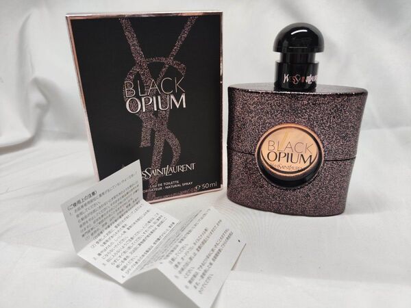 【日本語表記】【未使用】YSL Yves Saint Laurent ブラック オピウム BLACK OPIUM 50ml