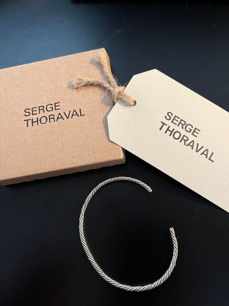 Serge Thoraval セルジュトラヴァル TORSADE ねじれバングル