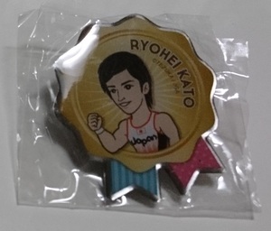 [Бесплатная доставка] Ассоциация гимнастики × Astro Boy ★ Металлический тип Pins ★ Ryohei Kato