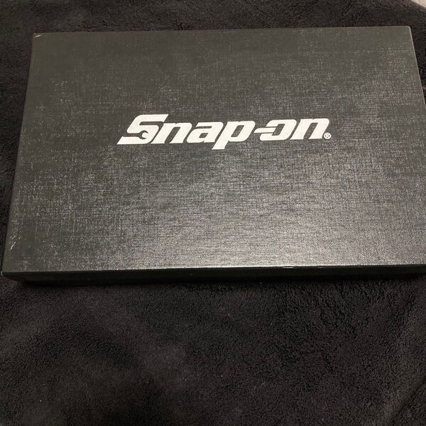 Snap-on メガネケース 仕切り付き 黒