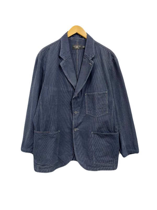 Yahoo!オークション -「rrl ジャケット ストライプ」(RRL) (た Yahoo!オークション -「rrl ジャケット ストライプ」(RRL) (た