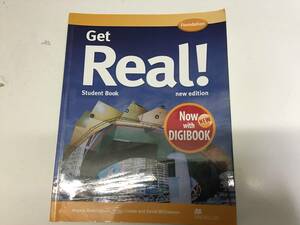 即決 Get Real Foundation Student's Book and Digicode Pack　・注）書き込みあり、