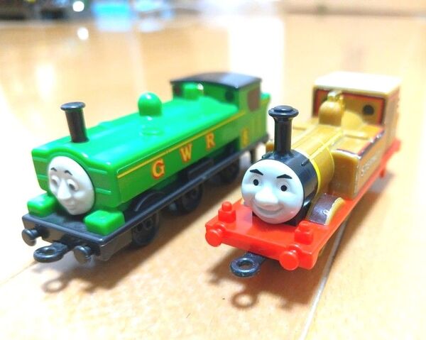 きかんしゃトーマス 食玩 なかよしトーマス ダック ステップニー