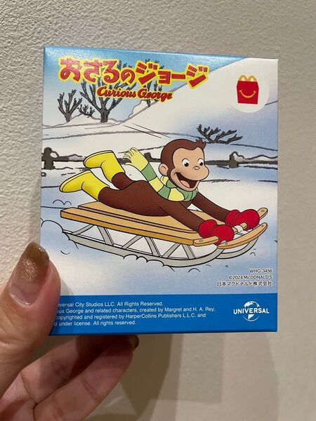 ハッピーセット おさるのジョージ クリスマスれっしゃ