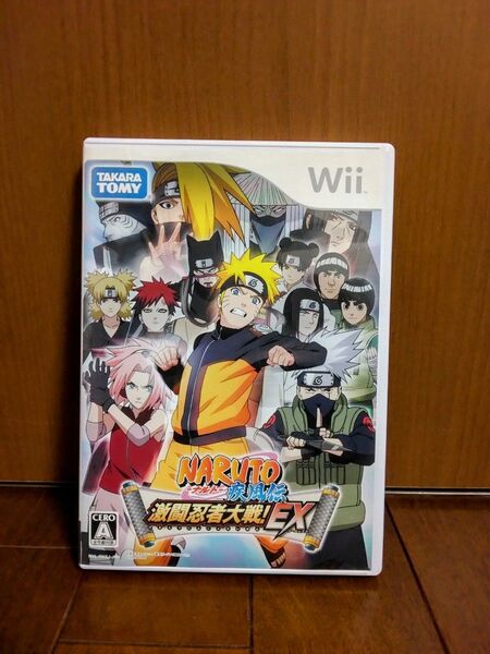 【Wii】 NARUTO ナルト 疾風伝 激闘忍者大戦 EX