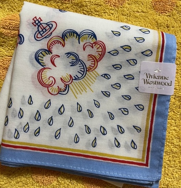 Vivienne Westwood ヴィヴィアンウエストウッド ハンカチ レイン