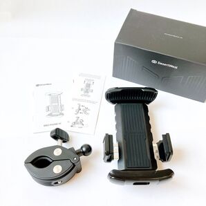 スマホスタンド ホルダー バイク オートバイ スクーター サイクリング 防水 ナビ 便利 固定 高安定性 スマホホルダー 片手操作