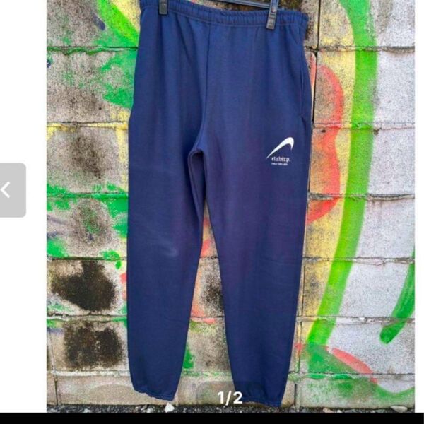 【完売品】Reverse Etavirp Logo Sweat Pants L