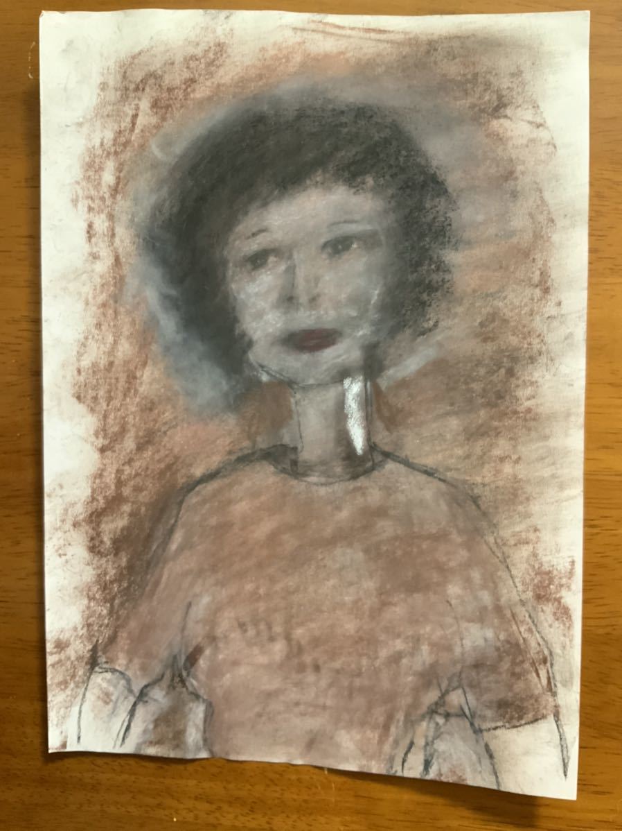 Künstler Hiro C ursprüngliche Freiheit zu verbreiten, Kunstwerk, Malerei, Pastellmalerei, Buntstiftzeichnung