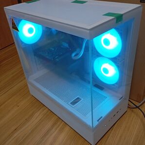 ピラーレス ARGB ゲーミングpc Windows11 SSD メモリ32GB hdd apex パステルブルー gtx1060