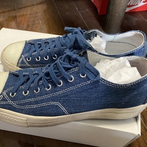 即決!visvim SKAGWAY DENIM LO US10 ネイビー