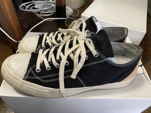 即決！visvim SKAGWAY CANVAS LO US10 ブラック