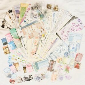 コラージュ シール ステッカー SHEIN 100均 DAISO CanDo Seria セット売り