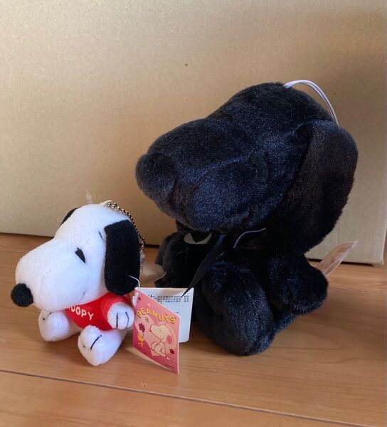 スヌーピー ぬいぐるみ マスコット ストラップ付き