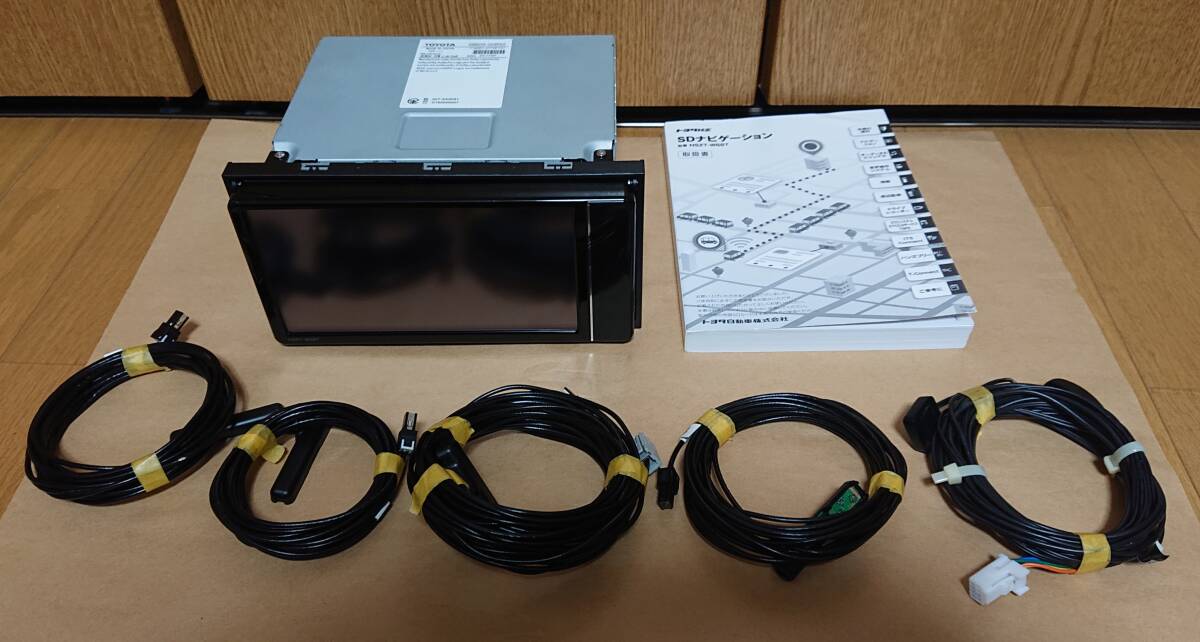 トヨタ純正 7インチ T-Connectナビ NSZT-W68T 2018年秋版 セキュリティ解除済 シリアルNo.3R117597