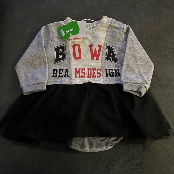 【新品未使用】BOWA byBEAMSDESIGN 長袖ロンパース 70