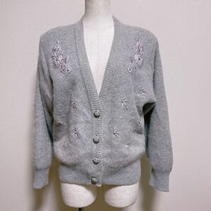 昭和レトロ 古着 カーディガン