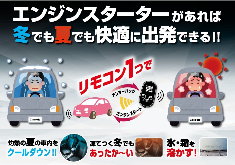 カーメイト エンジンスターター TE-W5200+TE89 LEDアンサーバックタイプ 送料無料 カーメイト エンジンスターター TE-W5200+TE89 LEDアンサーバックタイプ 送料無料