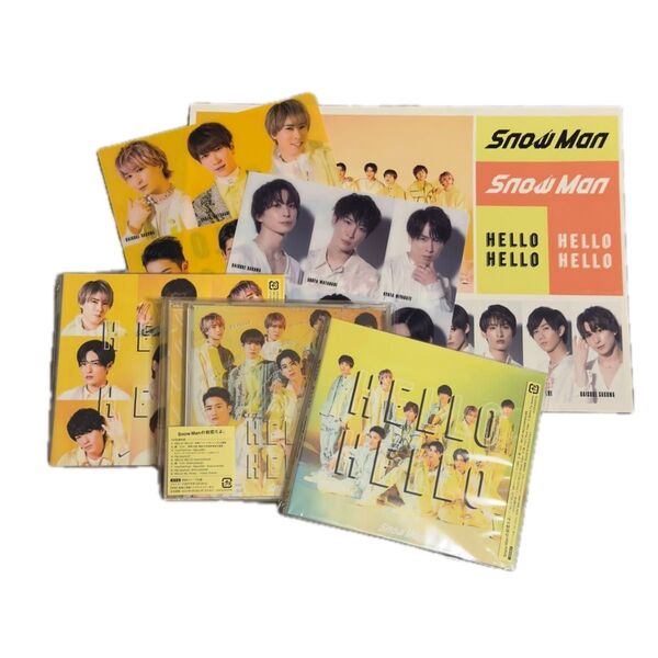 SnowMan HELLO HELLO 3形態 特典付き