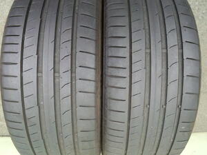 バリ山ラジアル 235/40R18 95Y XL CONTINENTAL SPORT CONTACT 5P MOコンチネンタルスポーツ 2本 VW PASSATランエボ W204 C63 SLC W176 CLA