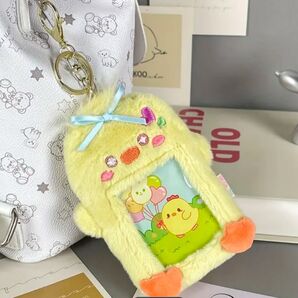 フワフワぬいぐるみトレカケース ヒヨコ