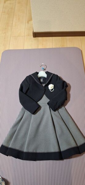 ELLE ワンピース フォーマル セーラー服 紺