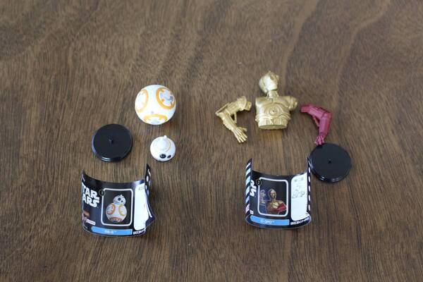 ■送料無料■新品未使用品■BB-8 C-3PO のセット■チョコエッグ「スターウォーズ2」■カプセルなし■