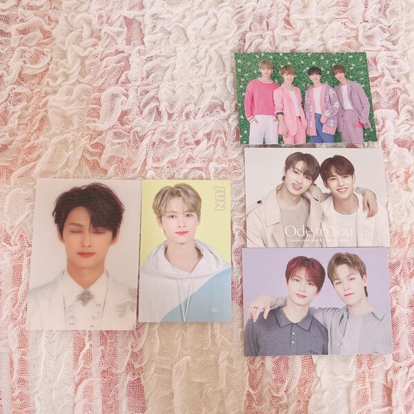 SEVENTEEN ジュン トレカ SVT HARU odetoyou caratland ホログラム レンチキュラー パフォチ