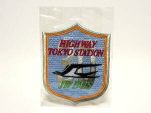 JR bus 30 anniversary touch fasteners embroidery badge JR BUS HIGHWAY TOKYO STATION