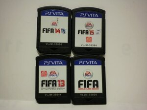 PSVita FIFA 15+FIFA 14+FIFA 13+FIFA ワールドクラスサッカー お買得4本セット(ソフトのみ)