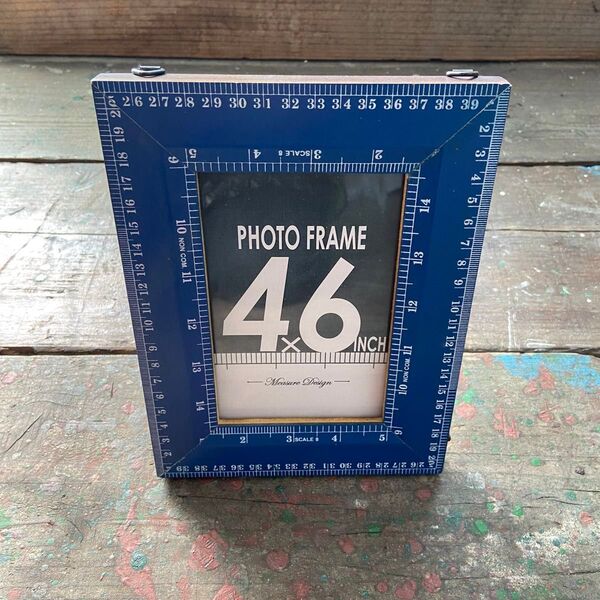 SALE! メジャー フォトフレーム 写真立て インテリア 雑貨 壁掛け 昭和レトロ ビンテージ