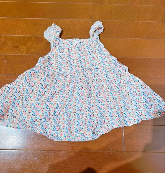 【美品】 ワンピース風ロンパース 赤ちゃん本舗 70cm