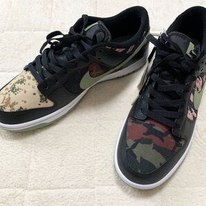 【新品】NIKE DUNK LOW SE "Black Multi-Camo