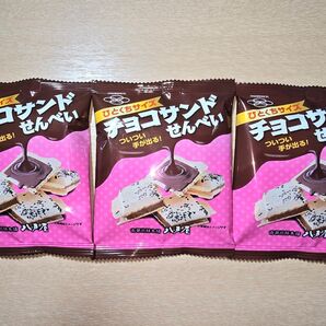 南部煎餅 八戸屋 チョコサンドせんべい3袋セット