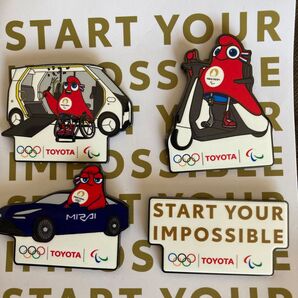 2024 パリオリンピック ピンバッジ トヨタ 非売品