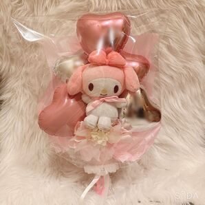 バルーンブーケ マイメロディ ぬいぐるみブーケ 卒業式