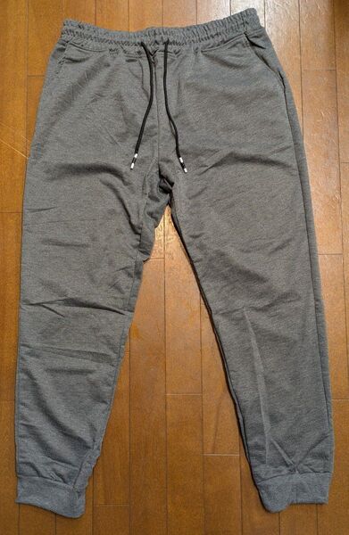 新品未使用 SHEIN スウェット ズボン パンツ 薄手 濃いグレー XXL
