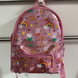 ペッパピッグ peppapig リュック グリッターピンク