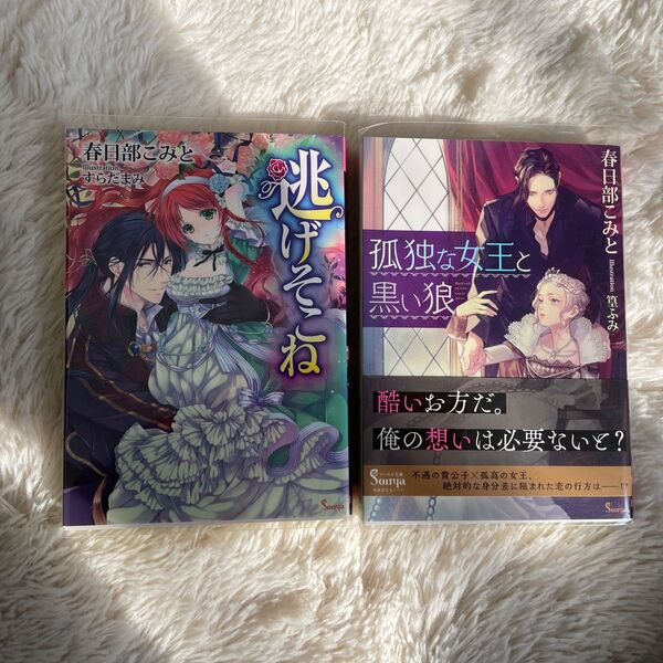 ソーニャ文庫2冊セット 春日部こみと tl小説