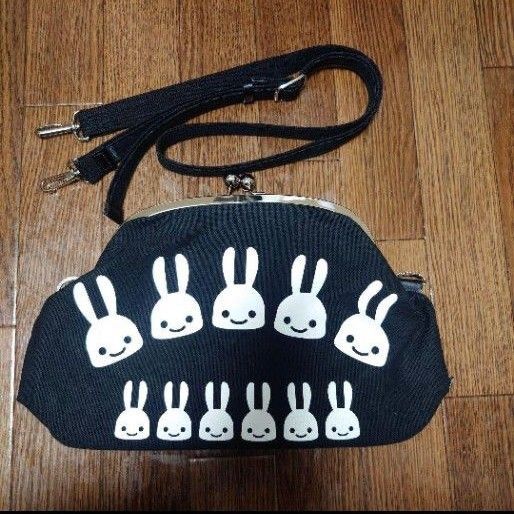 CUNE がま口 ショルダーバッグ うさぎ
