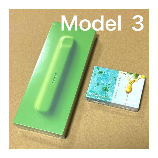 【 新品未開封 】DR.VAPE ドクターベイプ Model 3 本体グリーン+ ミントメンソールβ セット