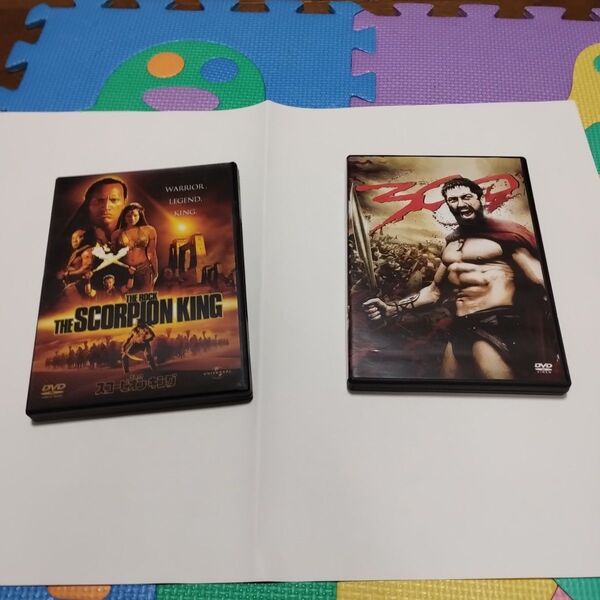 スコーピオンキング/ザロックスティーヴンブランドスティーヴンソマーズ (原案、脚本) と300(スリーハンドレッド)dvd