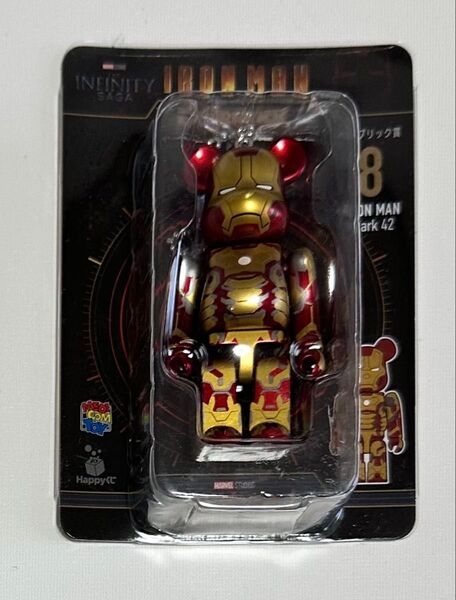 【新品】Happyくじ「BE@RBRICK」ベアブリック賞8 IRON MAN Mark42 アイアンマン ハッピーくじ