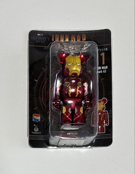【新品】Happyくじ「BE@RBRICK」ベアブリック賞 11 IRON MAN Mark45 アイアンマン ハッピーくじ