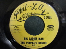 The People's Choice ： I Likes To Do It 7'' / 45s ★ 70's Funk ☆ c/w Big Ladies Man // シングル盤 / EP / 落札5点で送料無料_画像2