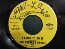 The People's Choice ： I Likes To Do It 7'' / 45s ★ 70's Funk ☆ c/w Big Ladies Man // シングル盤 / EP / 落札5点で送料無料_画像1